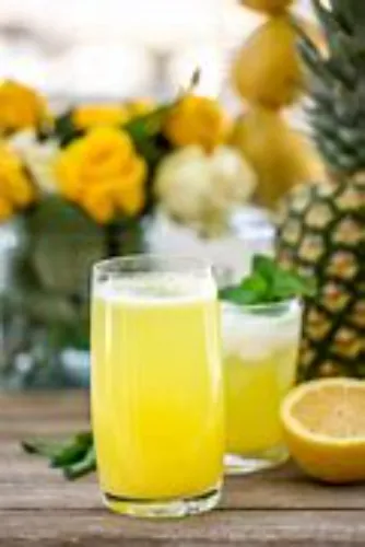 Pineapple with Lemon
